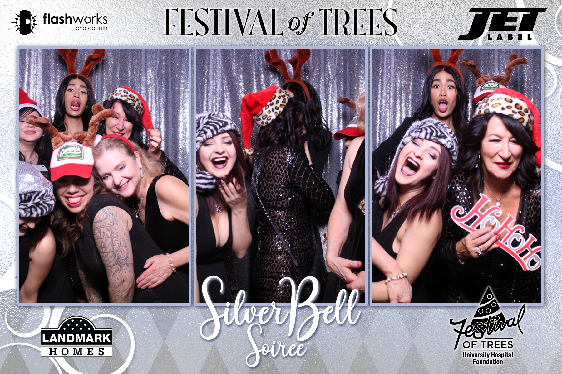 Festival of Trees Silver Bell Soiree - Photos and GIFs | View more photos from the event at gallery.flashworksphotobooth.com/u/FlashworksPhotoboothInc/Festival-of-Trees-Silver-Bell-Soiree-Photos-and-GIFs
